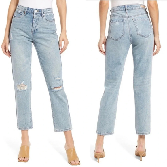Blank NYC Denim - NWT BLANK NYC | The Madison High Rise Crop Button Fly Denim Jeans Sz. 30